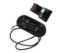 POPETPOP Acoustic Guitar Preamp Pickup with 4-band Eq Equalizer and Lcd Tuner Display, Electric Acoustic Pickup System for Recording and House Performances