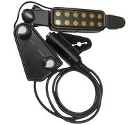 POPETPOP Acoustic Guitar Sound Pickup Tool 6.35 Socket Black Metal Easy to Use Convenient to Install Beautiful Appearance Practical Pickup for Guitar Accessories Suitable for Amateur