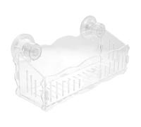 POPETPOP Acrylic Aquarium Plant Cup Space-Saving Suction Cup Design Fish Tank Planter