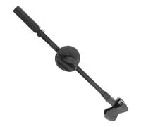 POPETPOP Adjustable 360° Rotating Microphone Boom Arm with Spring Clamp, 350mm Long Metal Mic Stand Arm for Desktop Streaming and Home Podcasting