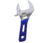 POPETPOP Adjustable 6-inch Large Opening Plumbing Wrench Multi-Function Basin Sink Spanner Bathroom Plumbing Tool for Pipe and Faucet Maintenance
