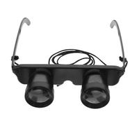POPETPOP Adjustable Fishing Binocular Glasses and Weatherproof Design with 3x Magnification, Hands-free Lightweight Plastic Opera Glasses Featuring True Color Optics for Bird Watching