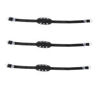 POPETPOP Adjustable Hard Hat Chin Straps Black 3pcs Replaceable Lightweight Safety Helmet Bands for Safety and Security Use