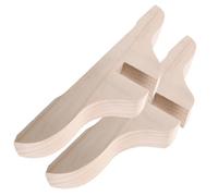 POPETPOP Adjustable Screen Base with Partition Feet 4Pcs Beige Stable Support for Room Divider Use in Homes and Libraries