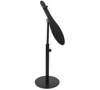 POPETPOP Adjustable Shoe Display Rack for Store with Sturdy Iron Construction and Height Design Black Shoe Stand and High Heels Firmly for Window Display Racks and Shops