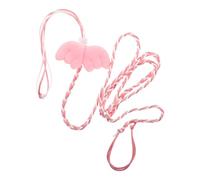 POPETPOP Adjustable Small Mammal Leash and Vest Harness for Hamsters and Small Pets, Polyester Material with Reliable Safety and Charming Pattern, for Outdoor Excursions and Adventures