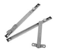 POPETPOP Adjustable Window Security Lock Bar Patio Security Device Sliding Door Protection Lock for Apartment Balcony Safety 2Pcs No Drilling Installation