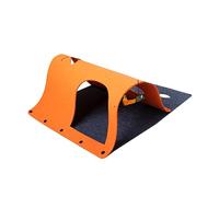 POPETPOP Adorable Pet Nest Cat Tunnel Multifunctional Felt House Catnip Orange Cat Toys