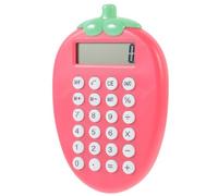 POPETPOP Adorable Portable Calculator with Solar Power, Simple Electronic Pocket Calculator for Mathematical Operations and Multiplication, Lightweight Abs Material for Schools and Offices
