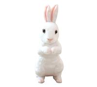 POPETPOP Adorable Stuffed Bunny Plush Comfortable Plush Animal Accessory for Playtime and Decor Fluffy Design for Comfort and Sleep