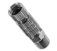 POPETPOP Airbrush Hose Fitting Adapter Quick Release Airbrush Connector Metal Sturdy Construction Lasting Performance Silver and Air Hose Use