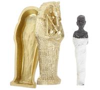 POPETPOP Ancient Egyptian Mummy Figurine Resin Ornament for Home Decoration