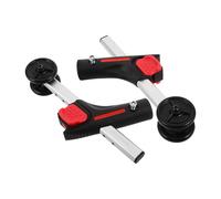 POPETPOP Anti Tip Device Wheelchair Rear Anti-tipper Wheels, Adjustable Height, Dual Wheel Design, Extrawide Support Base, Added Stability for Everyday Short Community Trips