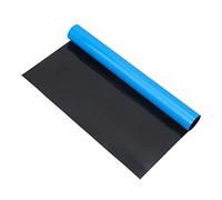 POPETPOP Aquarium Background Double-Side Blue Sea/Black Deep Sea Fish Tank Background - 30x52cm / 11.8x20.47 inches