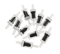 POPETPOP Aquarium Check Valves 10pcs Non-return Stop Valves 4.5mm Diameter Black Pump Water