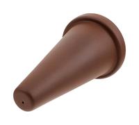 POPETPOP Aquarium Fish Breeding Cone with Coffee Colour Smooth Purple Clay, Fish Spawning Cave for Angelfish and Shrimp Hatchery Incubator