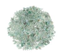 POPETPOP Aquarium Gravel Decorative Pebbles Underwater Landscaping Crushed Stone for Vase Fillers,Plants Bonsai 100g (Aventurine)