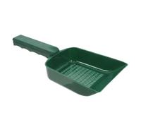 POPETPOP Aquarium Long Handle Beach Sand Sifter Scoop for Fine Reptile Poop Hamster Shrimp Large Multifunctional Cleaner Spade Plastic Material