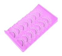 POPETPOP Attractive Eyelashes Fake Lashes Easy to Wear 7 Pairs White False Eyelashes Natural Look Pairs Artificial Fiber for Birthday and Many Occasions