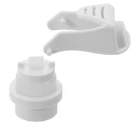 POPETPOP Automatic Toothpaste Squeezer Replacement Parts Kit, Vacuum Pump and 3cm Push Rod Set for Bathroom Dispenser Repair, Compatible Toothpaste Tube Squeezer Supplies for Daily Use