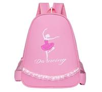 POPETPOP Ballet Dance Backpack Girl Ballerina Backpack Pink Oxford Cloth Polyester Large Capacity for Daily Use Walking