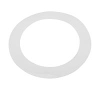 POPETPOP Bass Drum Hoop Guard Protector White Pet Material with Sl esign, Versatile Use for Percussion Kits and Drumming, Safeguards Bass Drum Opening with Easy Installation