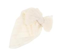 POPETPOP Beanie Hat Breathable Lace Cap with Bow Soft Lightweight Headwear for Newborns Stylish and Charming Decoration for All Seasons in Mesh