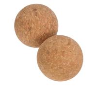 POPETPOP Beverage Bottle Stoppers 2Pcs 5Cm Wooden Round Ball Cork Replacement for Glass Jars and Decanters, Small Wood Bottle Accessories for Sealing Wine and Kitchen Containers