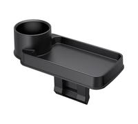 POPETPOP Beverage Cup Holder Car Storage Rack Car Seat Side Slit Storage Rack Black Pp Pe Material 10.41x4.91x5.11in Dimensions Holds Phones Eyeglasses