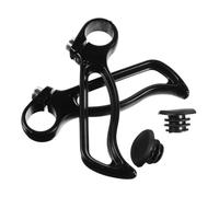 POPETPOP Bike Handlebar Extension Bar Ends Set Aluminium Alloy Lightweight Bicycle Bar End Grip Accessories for Mountain Bike Cycling