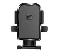 POPETPOP Bike Phone Holder Black Handlebar Mount Universal Anti-slip Motorcycle Cellphone Mount Secure Clamp Compatible with Smartphones for Cycling and Motorbike Use