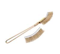 POPETPOP Bird Cage Cleaning Brush Bird Cage Poop Cleaner Long Handle Brush Practical Brush for Bird Cage Maintenance