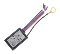 POPETPOP Black Plastic Touch Sensor Dimmer Switch for Table Lamp Dimming, Safe to Use with Adjustable Brightness, for Table Lamp Dimming Scenario
