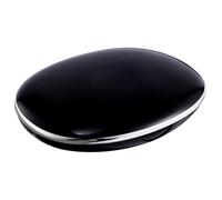 POPETPOP Black Portable Eye Lens Box Plastic Material, Easy to Carry and Protect Lenses, Simple Design Contact Lens Container Suitable for Outdoor Activity on Table Use