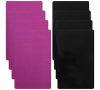 POPETPOP Blank Metal Name Cards 8Pcs Aluminum Sublimation Business Card Blanks for Office and Crafting