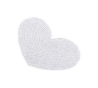POPETPOP Bling Heart Shaped 3D DIY Car Stickers Rhinestone Decal for Bumper Window Laptop Auto Decor Crystal Sticker