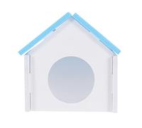 POPETPOP Blue with Long Serving Life Pvc Hamster Hideout House Safe for Pets a Sleeping Nest or Hideout for Small Pet Animals and Gerbils for Hamsters Hedgehogs