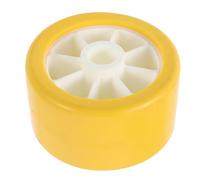 POPETPOP Boat Trailer Rollers 2.7" W X 4.7" Od Eva Wobble Rollers 7/8" Hole for Enhanced Hull Protection and Impact Resistance, for Yacht Hulls and Gravel Path Boat Trailers