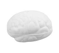 POPETPOP Brain Shaped Squishy Stress Ball Soft PU Squeeze for Hand Exercise and Stress Relief Portable Sensory for Relaxation and Grip Strength Improvement Calming Emotion for Adults
