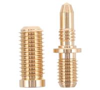 POPETPOP Brass Pool Cue Extension Screws Set Billiard Cue Stick Combination Hardware Joint Connection Accessories for Snooker in Game Room