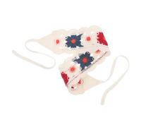 POPETPOP Breathable Crochet Bandanas Headbands for Women with Versatile Design, Cotton and Polyester Triangle Headscarf for Outdoor Activities and Beach Vacations