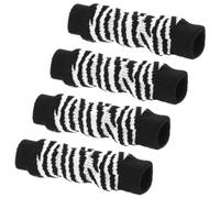 POPETPOP Breathable Dog Leg Warmers Elastic Pet Socks for Winter Use Protective Cotton Wraps Preventing Dirt and Hair Mess Lightweight and Comfortable for Travel and Daily Wear