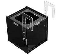 POPETPOP Breeder Box for Fish Tank Small Fish Incubator Acrylic Isolation Hatchery with Window Design 5.91x5.91x5.91 for Aquarium Isolation Suitable for Guppy Shrimp and Hobbyists