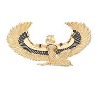 POPETPOP Brooch Pin Lapel Pin Vintage Zinc Alloy with Intricate Detailing Secure Attachment for Women Formal Attire Special Occasions Egyptian Sculpture Craft Unique Design Artistic