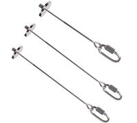 POPETPOP Budgie Feeder 3pcs Bird with Fruit Fork Fruit Holder for Birds Birds Fruit Vegetable Holder Parrot Foraging Toy Chicken Hanging Feeder Pet Toys Small Vegetables Snack Stainless Steel