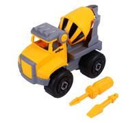 POPETPOP Building Detachable Construction Truck Model Toy Car for Boys and Girls Educational Engineering Vehicle for Boy Girl Practical Skills Coordination and Creativity