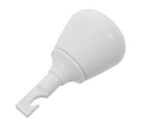 POPETPOP Cane Rubber Tip Hooked Replacement Accessory for Blind Walking Stick, Non-Slip Crutch Pad Ergonomic Rotating Cone End Protector for Mobility Canes and Crutches