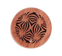 POPETPOP Car Aromatherapy Wood Diffuser with Essential Oil, Lucky Flower Pollen Scent, Car Vent Clip Aroma Accessory for In-car Diffused Fragrance and Interior Decoration