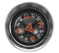 POPETPOP Car Compass Ball Black Abs and Acrylic Sphere Ornament for Dashboard with Adhesive Base Suitable for Truck and Boat Use Anywhere the Beaten Track Takes You