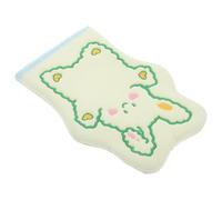 POPETPOP Cartoon Boys and Girls Rabbit Shape Bath Glove Bunny Crochet Applique Cleaning Glove for Gentle Body Exfoliating and Shower Scrubber for Boys and Girls